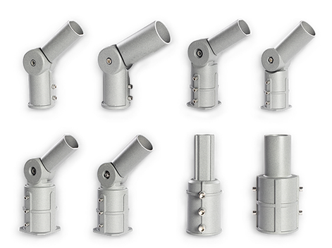 Multi-standard and different pipe diameter adapters